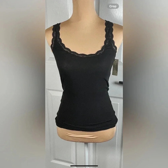 Bundle Of 3 Black Tank Tops American Eagle/Hollister XS/S - Picture 4 of 13